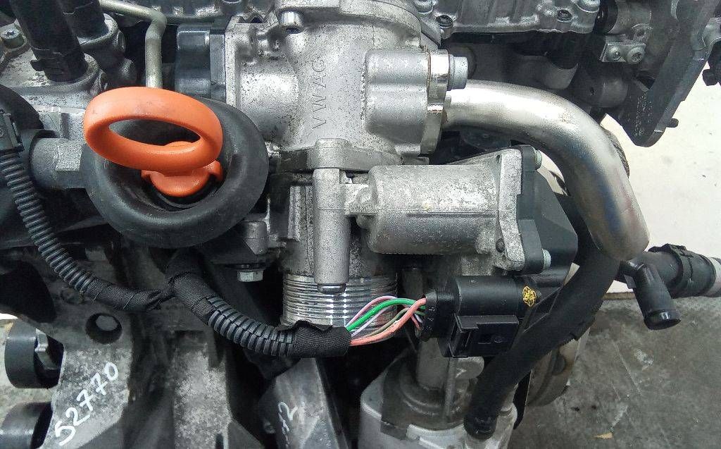 заслонка дроссельная SEAT Exeo 1 поколение 2009, 2.0 л., дизель, МКПП, 03L128063