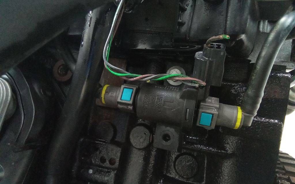 электромагнитный клапан Renault Clio 3 поколение [рестайлинг] 2012, 1.5 л., дизель, МКПП, 208859042R