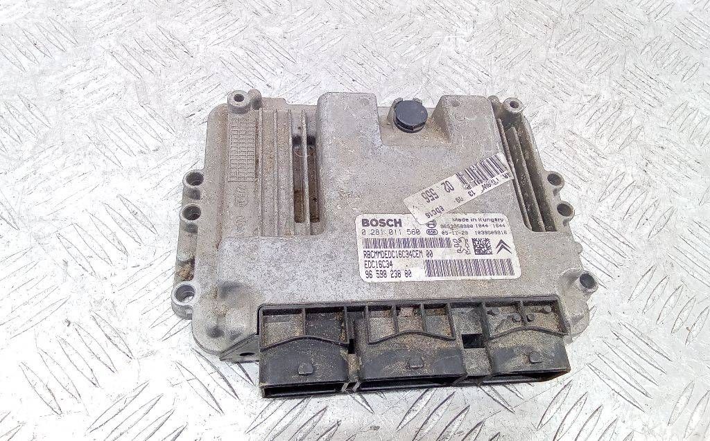 блок управления двигателем Peugeot 206 1 поколение [рестайлинг] 2005, 1.6 л., дизель, 9659823880