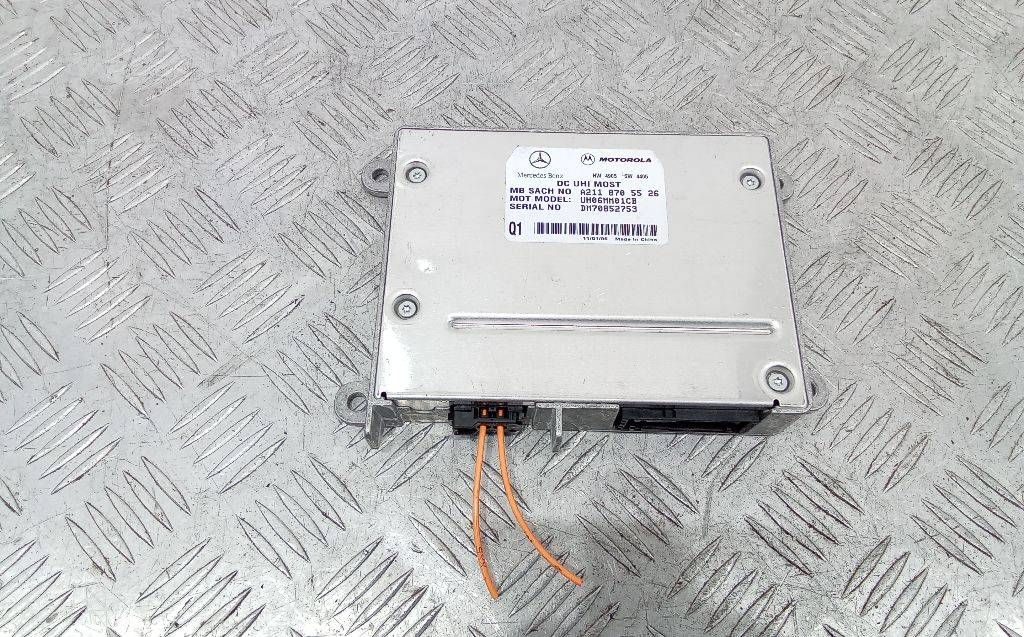 блок управления телефоном Mercedes-Benz E-Класс W211/S211 [рестайлинг] 2006, A2118705526