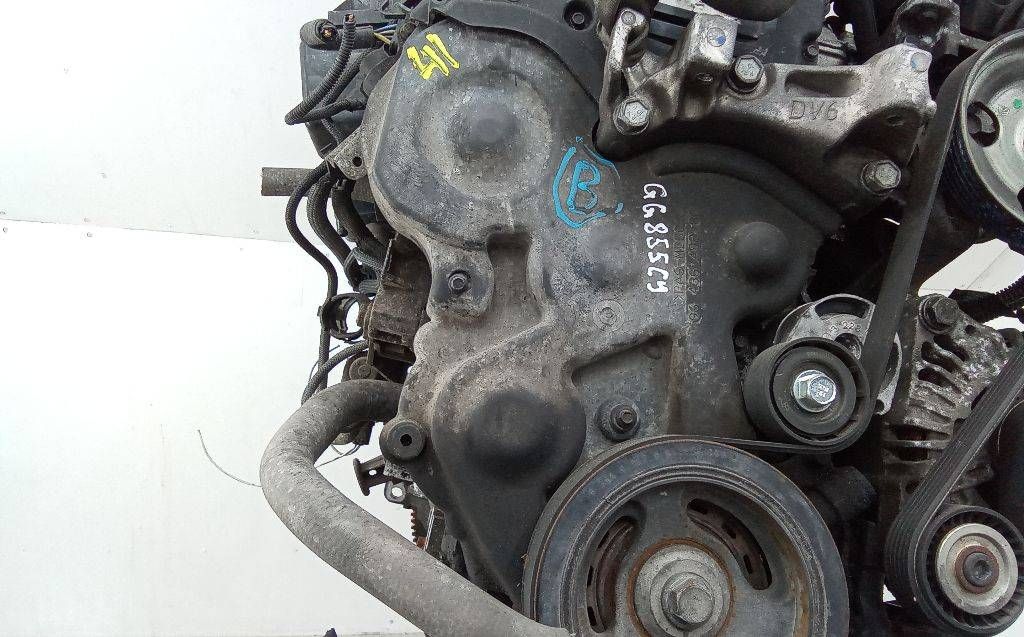 защита (кожух) ремня ГРМ Peugeot 407 1 поколение 2007, 1.6 л., дизель, МКПП, 9643649280