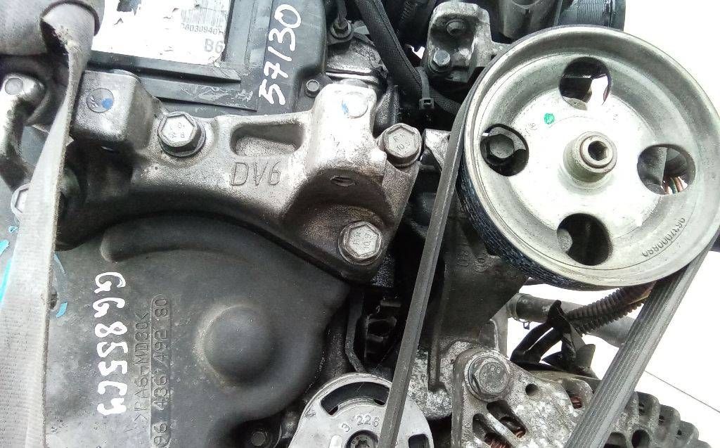 кронштейн генератора Peugeot 407 1 поколение 2007, 1.6 л., дизель, МКПП, 9658199180