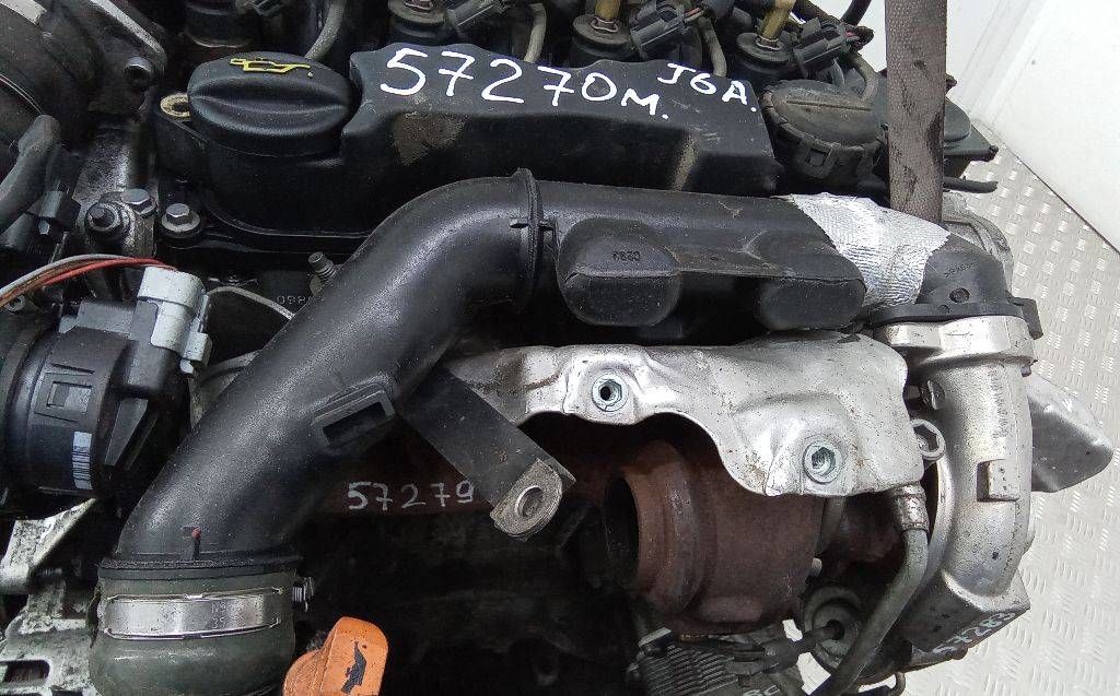 патрубок интеркулера Peugeot 207 1 поколение 2009, 1.6 л., дизель, МКПП