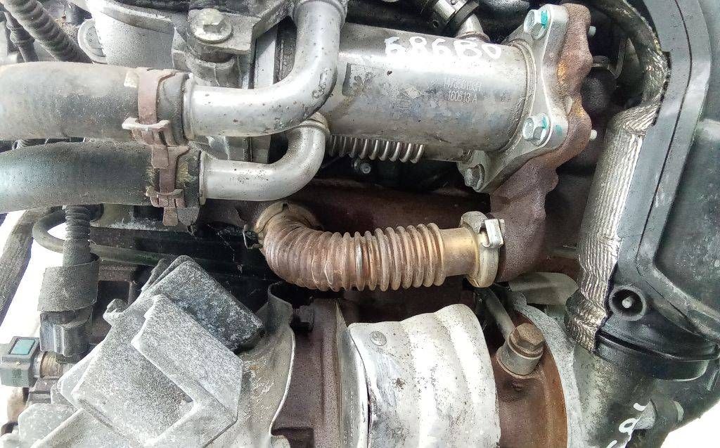 коллектор выпускной Renault Megane 3 поколение 2011, 1.5 л., дизель, МКПП