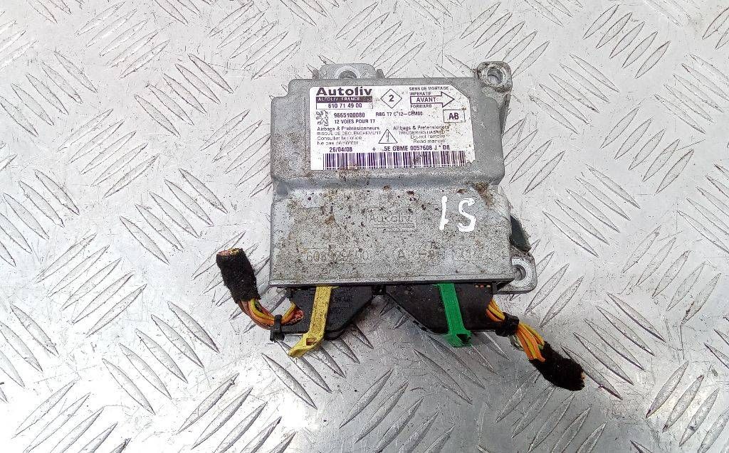 блок AirBag Peugeot 308 T7 2008, 9665100080