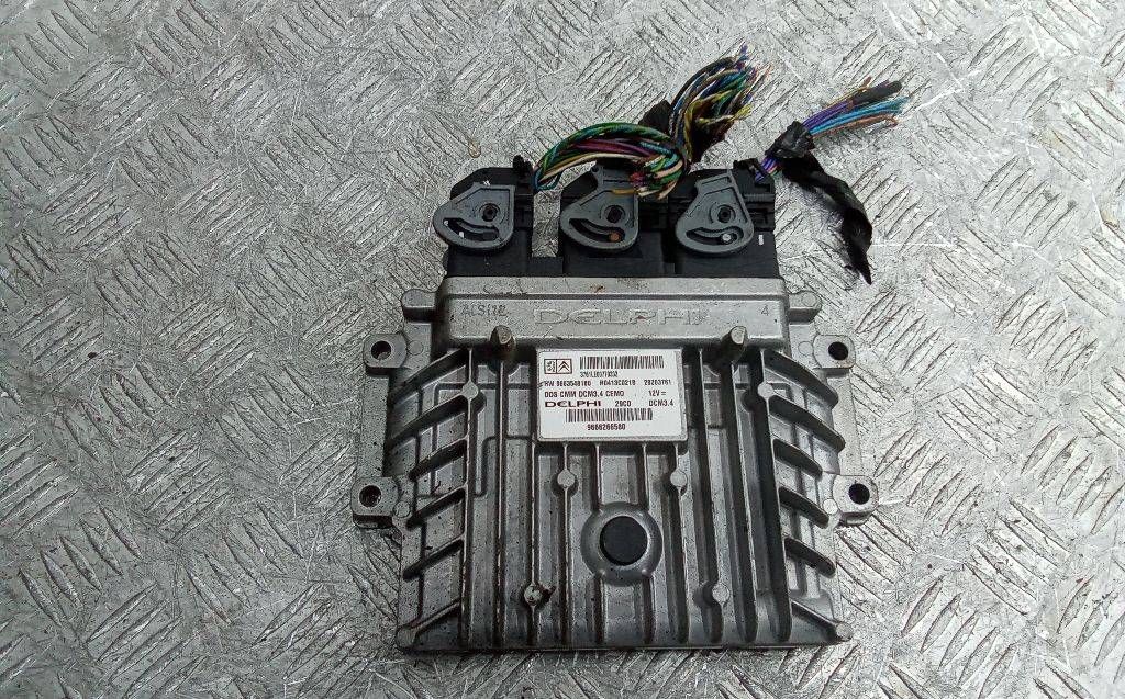 блок управления двигателем Citroen C5 2 поколение 2010, 2.0 л., дизель, МКПП, 9666266580