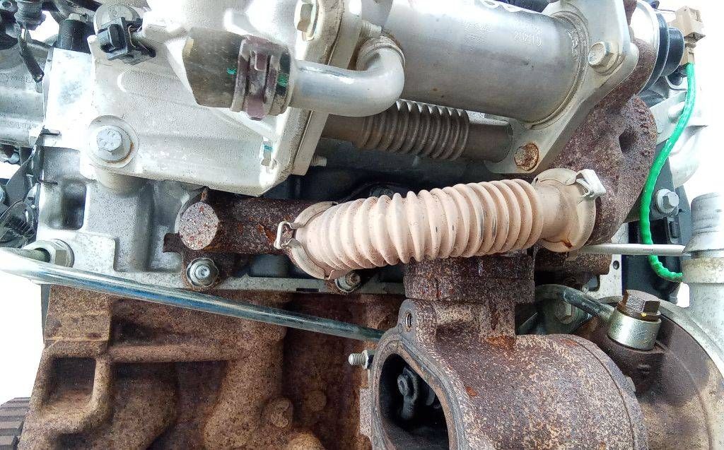 коллектор выпускной Renault Duster 1 поколение 2011, 1.5 л., МКПП