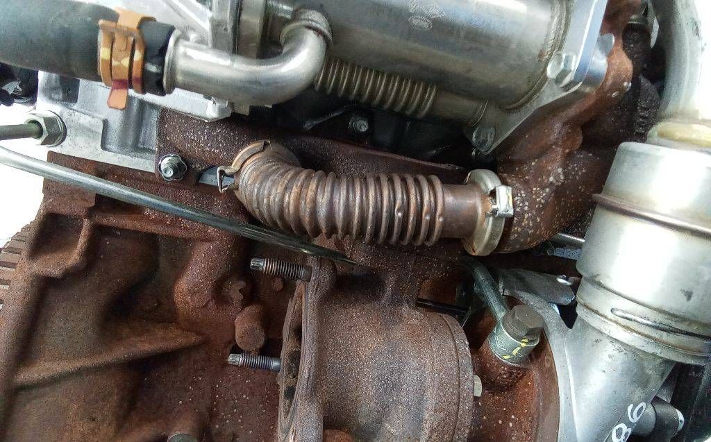 коллектор выпускной Renault Duster 1 поколение 2011, 1.5 л., дизель, МКПП