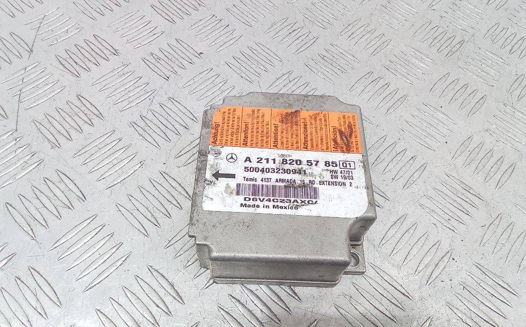блок AirBag Mercedes-Benz E-Класс W211/S211 2005, A2118205785