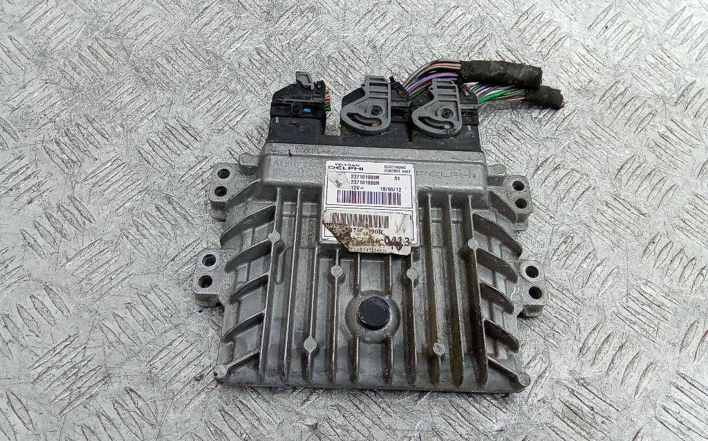 блок управления двигателем Renault Kangoo 2 поколение 2012, 1.5 л., дизель, МКПП, 237101989R