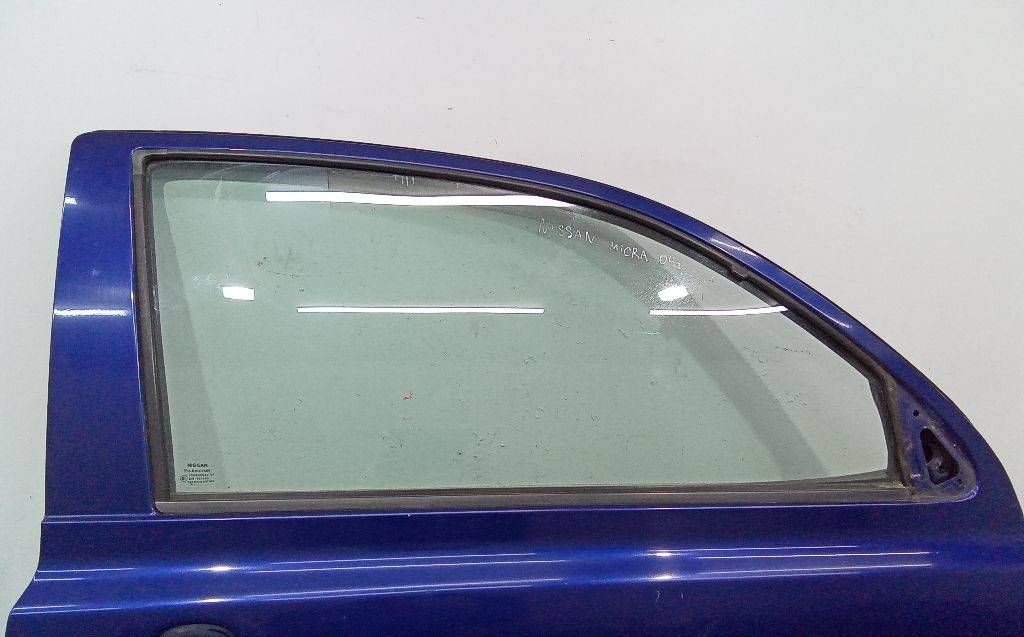 стекло двери передней правой Nissan Micra 3 поколение (K12) 2004, 43R-001583
