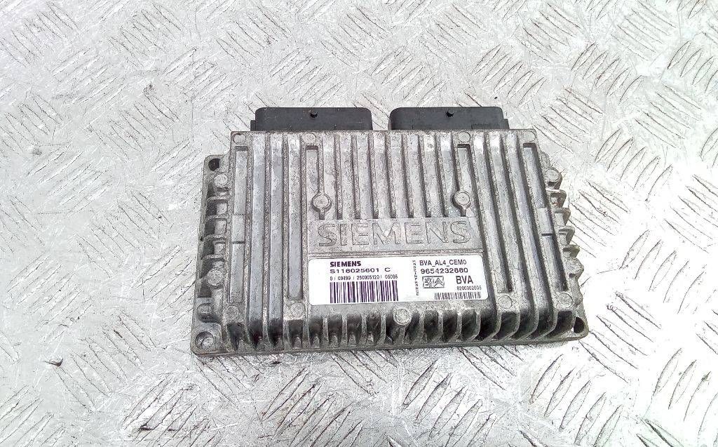 блок управления АКПП Citroen C4 1 поколение 2004, 1.6 л., бензин, АКПП, 9654232880