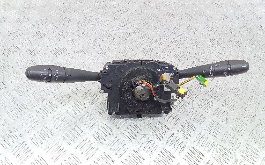 переключатель подрулевой (стрекоза) Peugeot 207 1 поколение 2008, 96630718XT