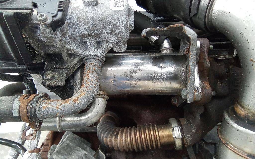 охладитель EGR / Радиатор EGR Renault Twingo 2 поколение 2012, 1.5 л., дизель, МКПП, 147355713R