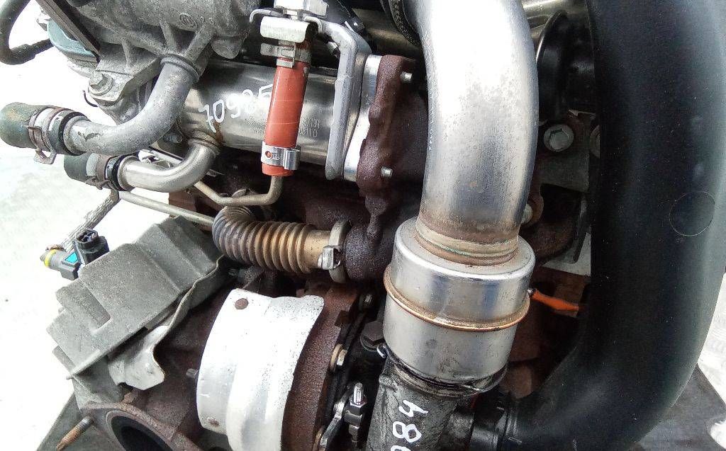 коллектор выпускной Renault Scenic 3 поколение 2011, 1.5 л., дизель, МКПП