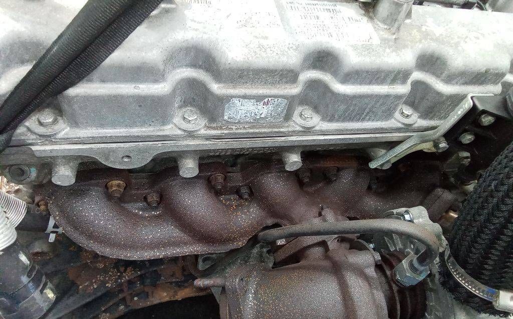 коллектор выпускной SsangYong Rodius 1 поколение 2007, 2.7 л., дизель, МКПП, A6651420414