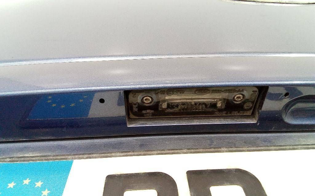 подсветка номера Ford Fusion 1 поколение [рестайлинг] 2006