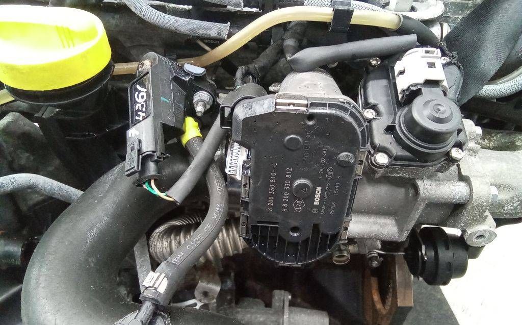 заслонка дроссельная Renault Espace 4 поколение [рестайлинг] 2007, 2.0 л., дизель, АКПП, 8200330810