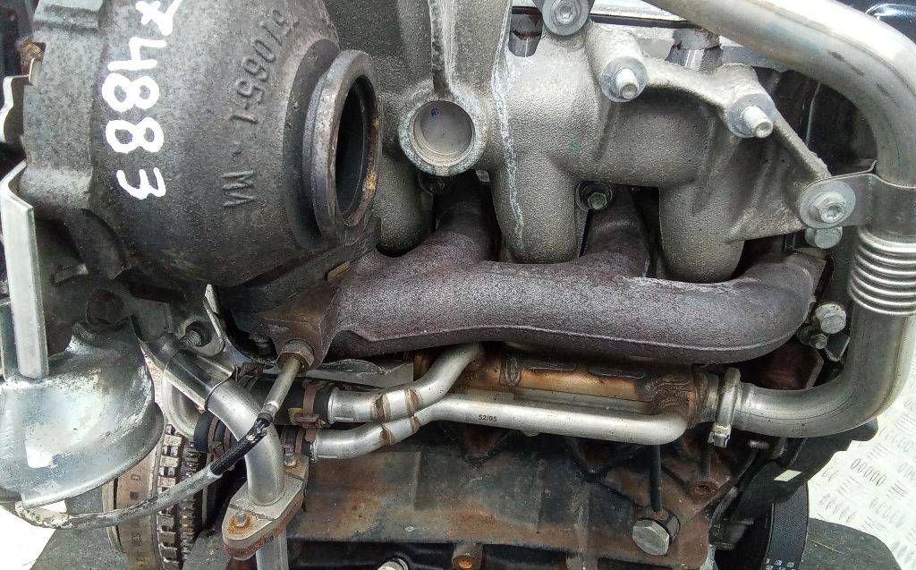коллектор выпускной Renault Scenic 2 поколение 2006, 1.9 л., дизель, МКПП