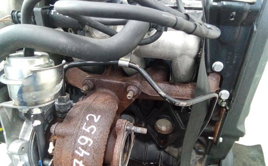 коллектор выпускной Renault Megane 2 поколение 2005, 1.9 л., дизель, МКПП