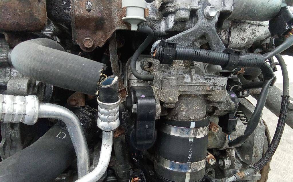 заслонка дроссельная Toyota Corolla Verso 2 поколение AR10 2007, 2.2 л., дизель, МКПП