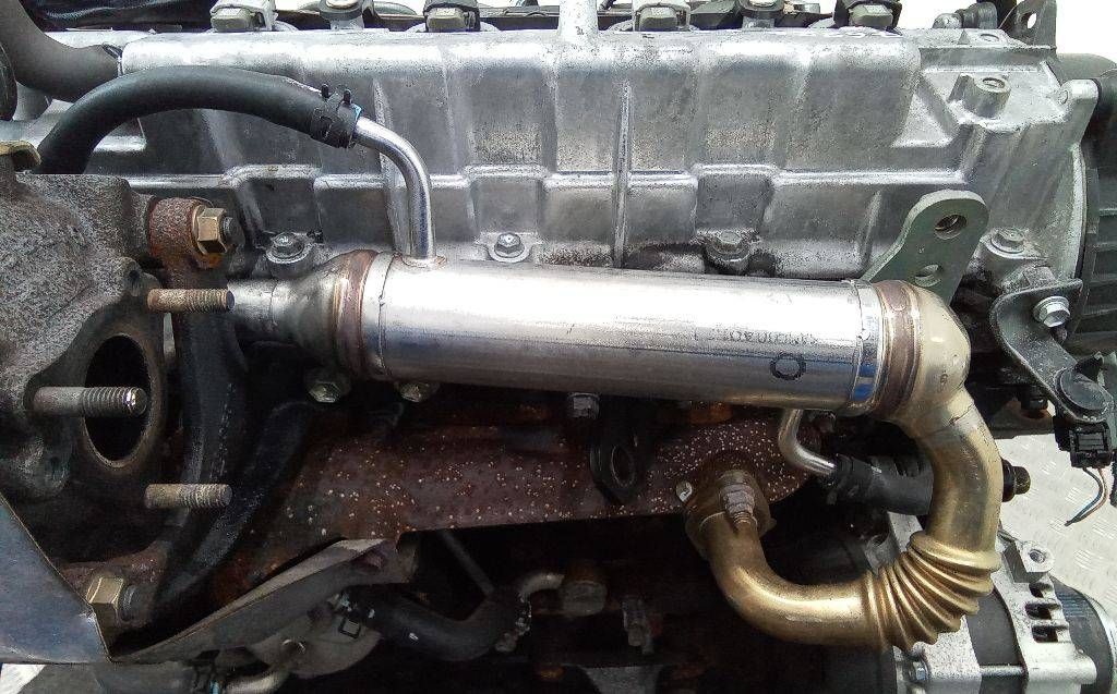 охладитель EGR / Радиатор EGR Toyota Corolla 9 поколение (E120/E130) [рестайлинг] 2004, 2.0 л., дизель, МКПП