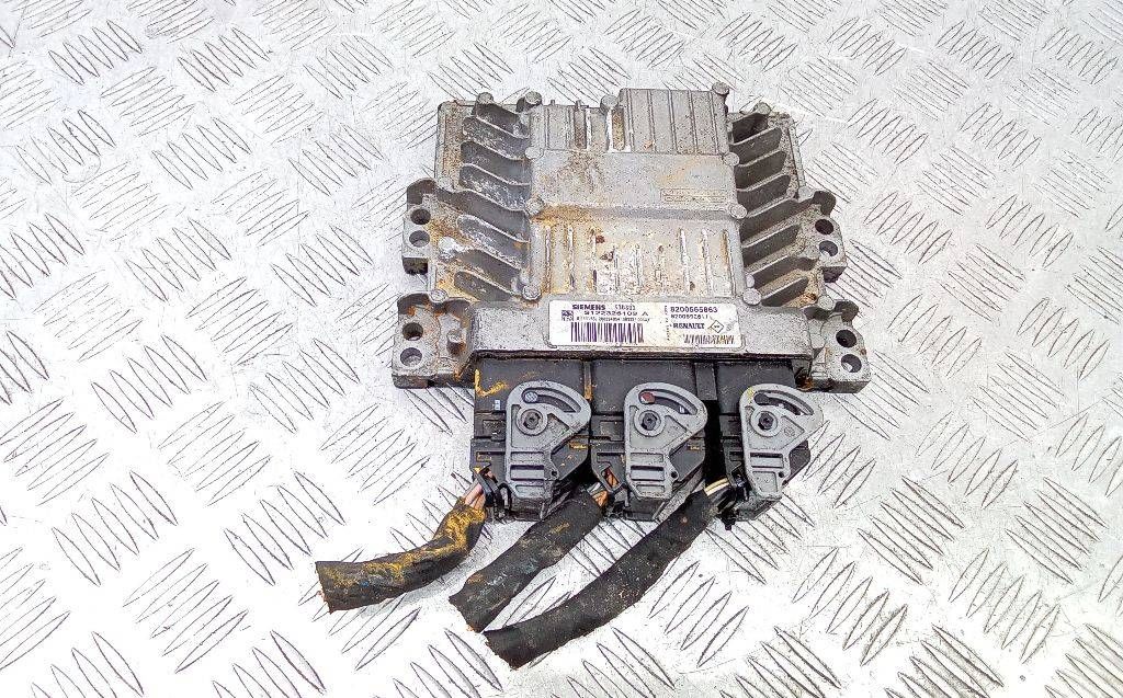 блок управления двигателем Renault Megane 2 поколение 2006, 1.5 л., дизель, 8200565863
