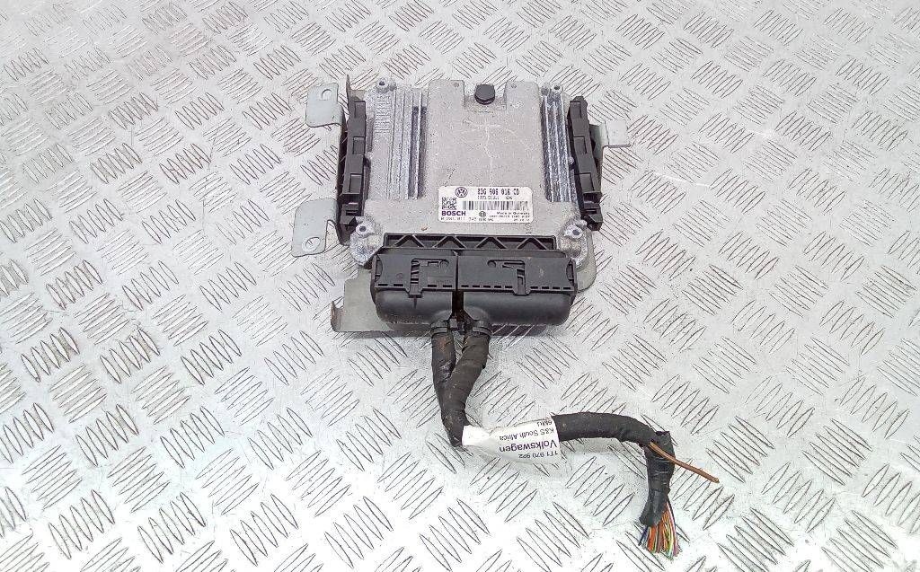 блок управления двигателем Volkswagen Touran 1 поколение 2006, 1.9 л., дизель, 03G906016