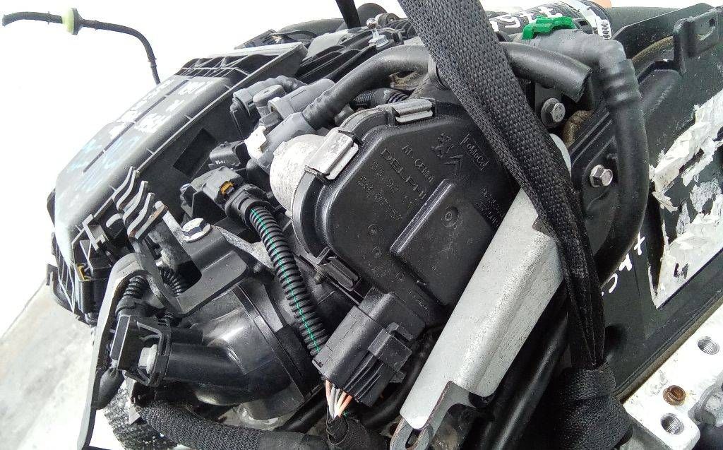 заслонка дроссельная Peugeot 207 1 поколение [рестайлинг] 2011, 1.6 л., дизель, МКПП, 9673534480