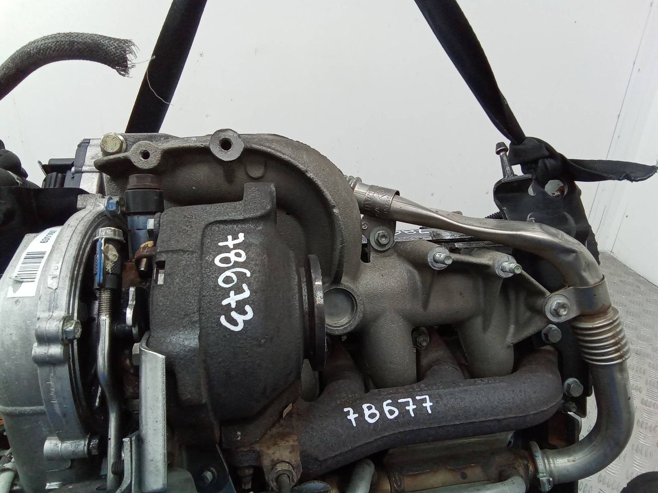 коллектор впускной Renault Megane 2 поколение 2005, 1.9 л., дизель, МКПП, 8200632785