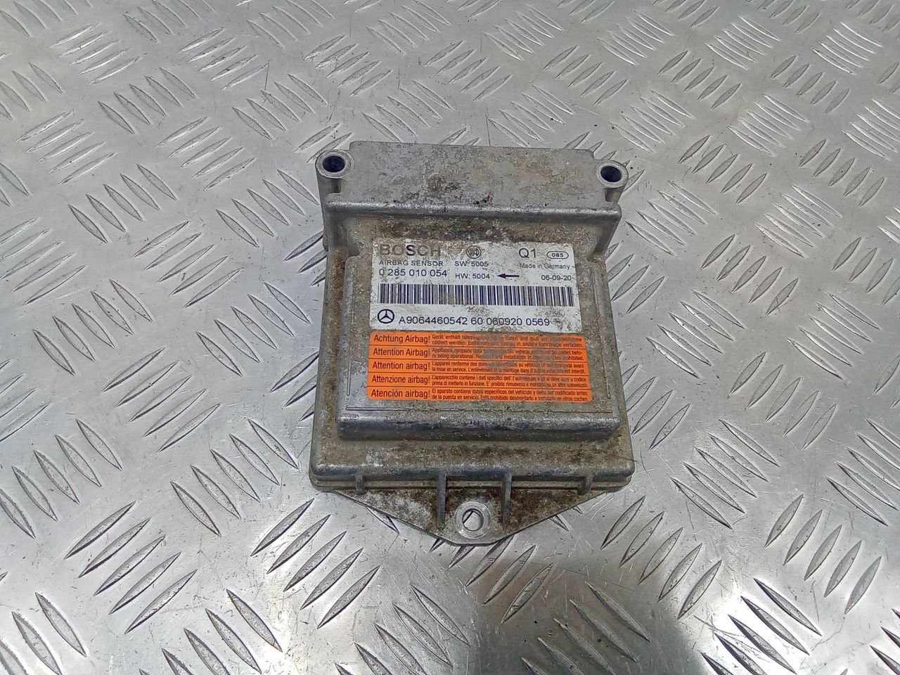 блок AirBag Mercedes-Benz Vito W639 2006, A9064460542, 0285010054