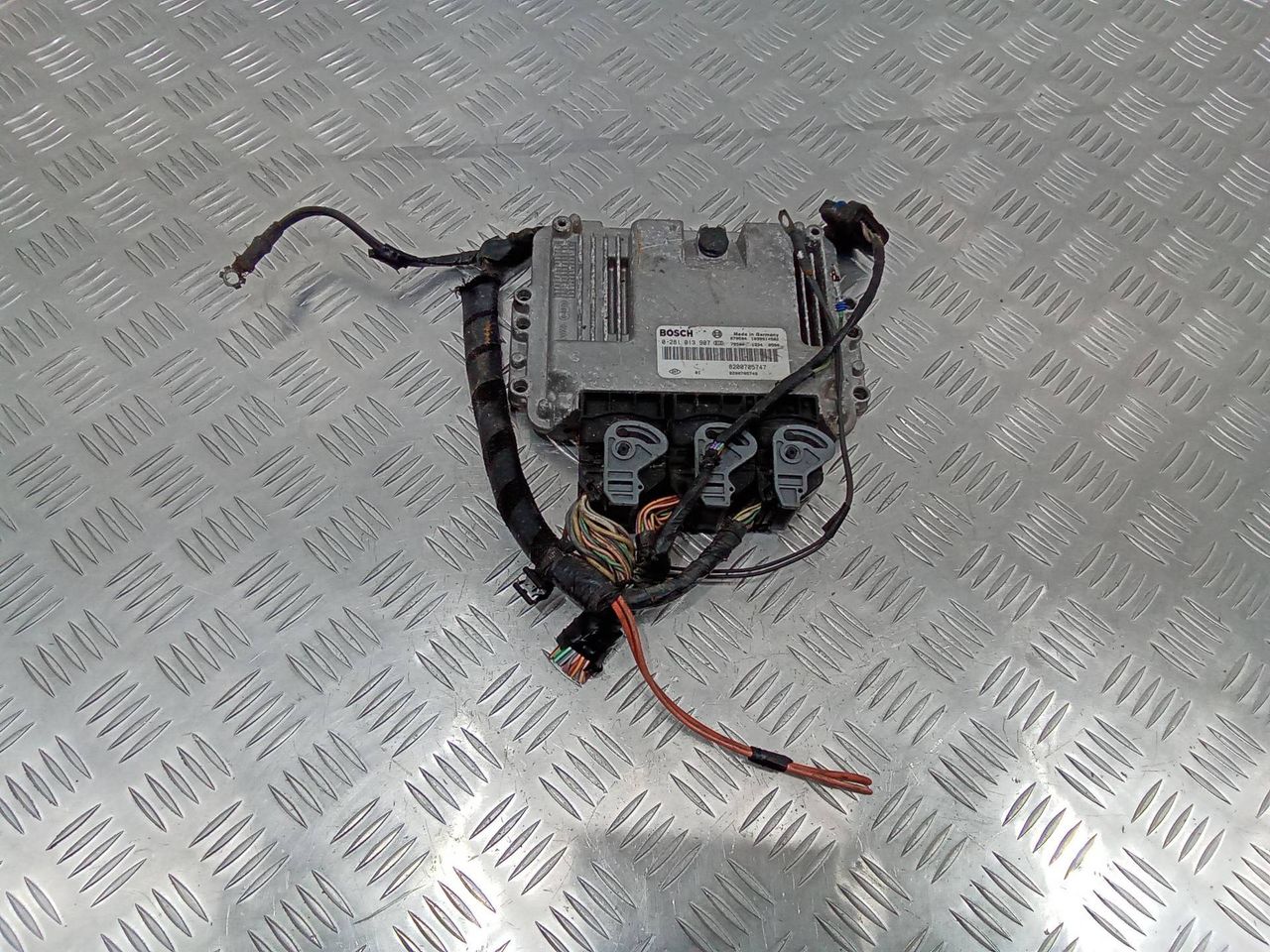 блок управления двигателем Renault Scenic 2 поколение [рестайлинг] 2007, 1.9 л., дизель, МКПП, 8200705747