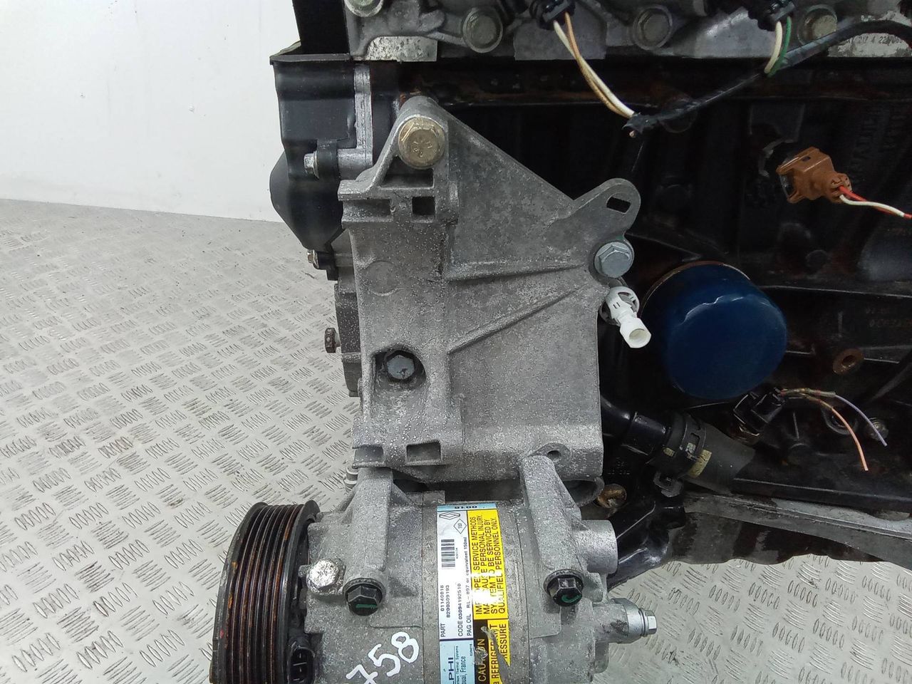 кронштейн генератора Renault Scenic 2 поколение 2005, 2.0 л., бензин, МКПП