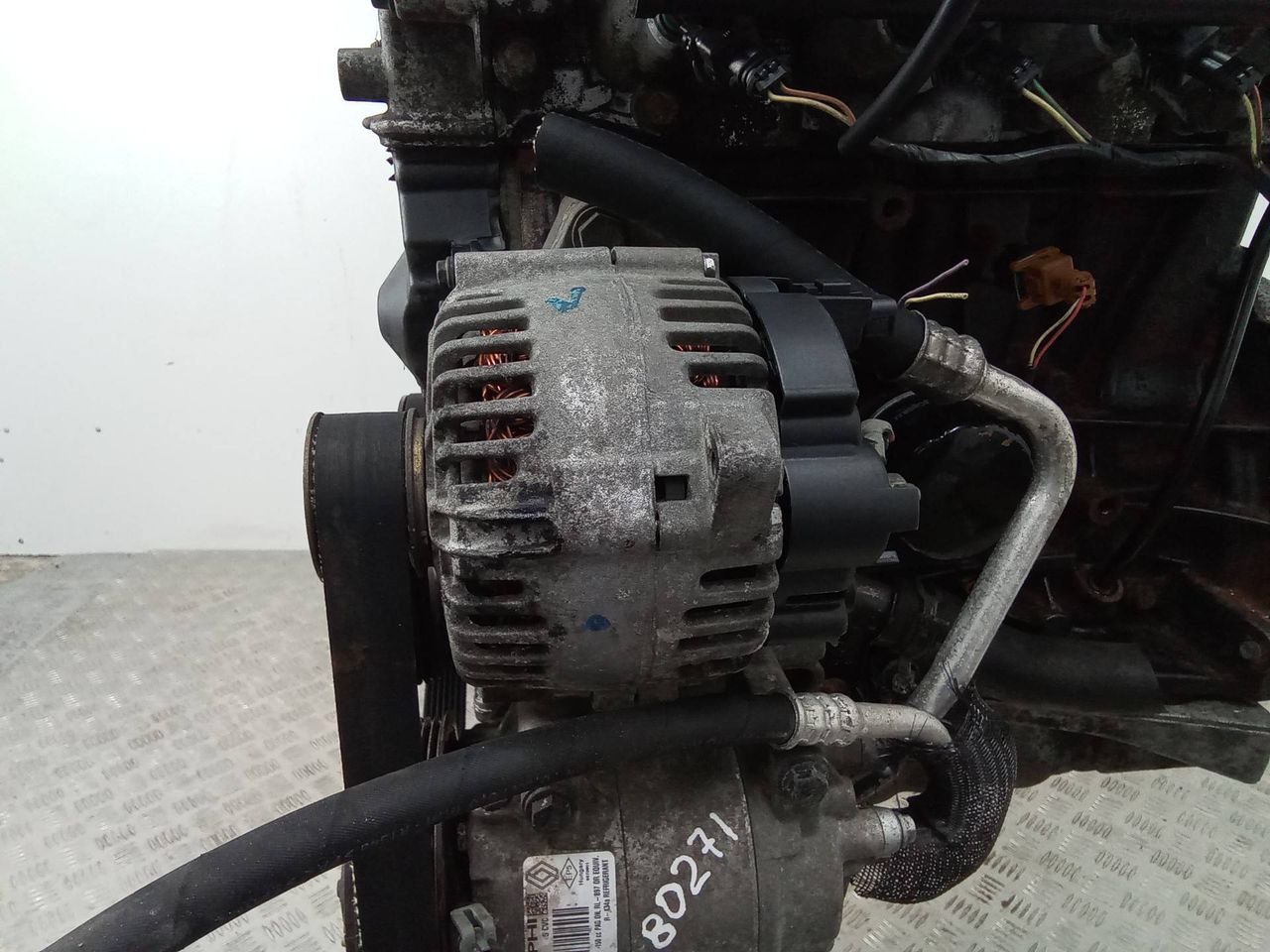генератор Renault Scenic 2 поколение 2006, 2.0 л., бензин, МКПП, 8200495294