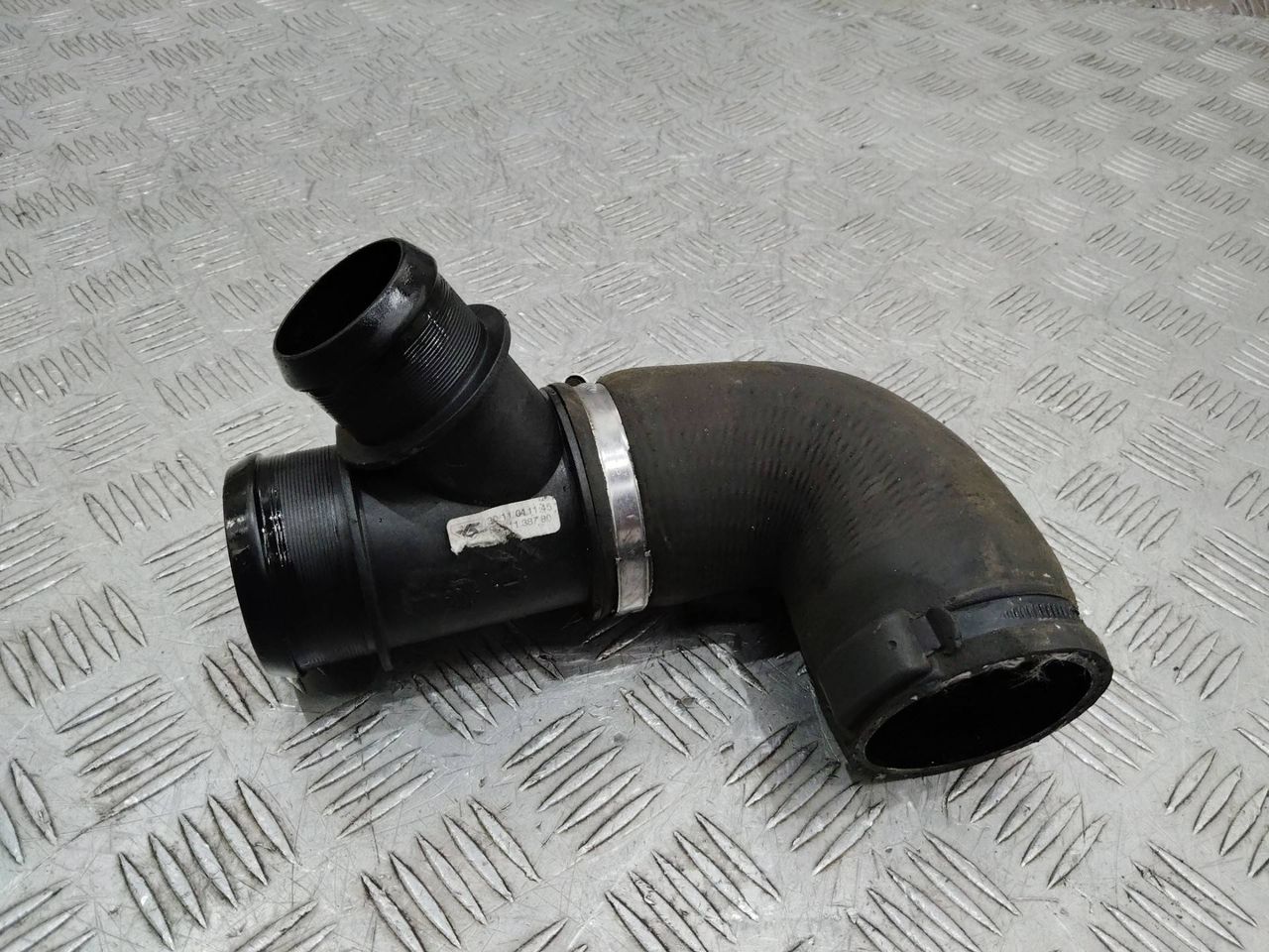 патрубок интеркулера Citroen C5 1 поколение 2004, 2.2 л., дизель, АКПП, 9651138780