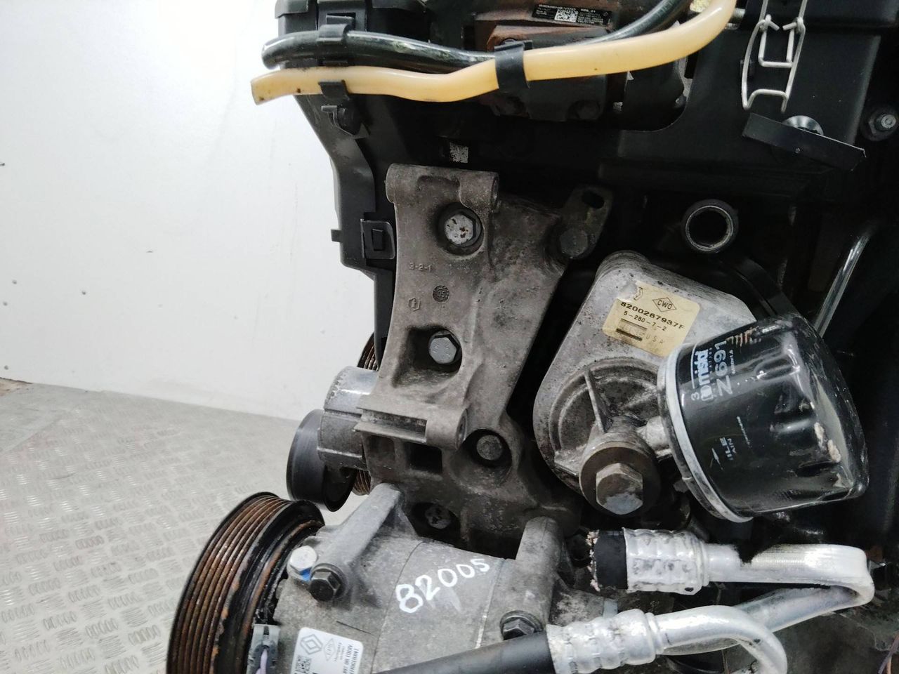 кронштейн генератора Renault Megane 2 поколение [рестайлинг] 2009, 1.5 л., дизель, МКПП