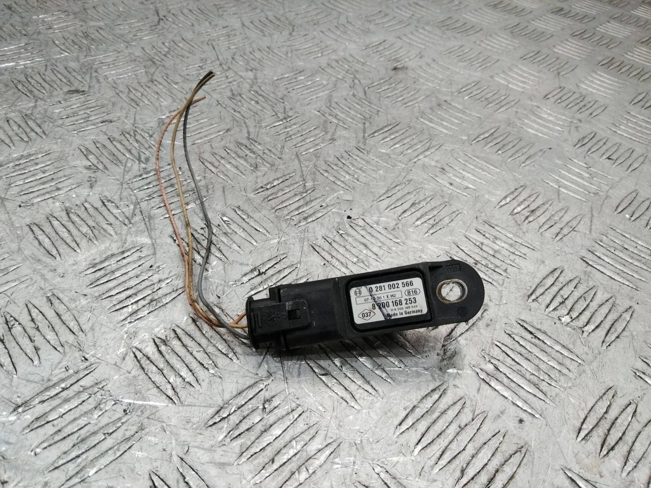 датчик абсолютного давления Renault Megane 3 поколение 2009, 1.5 л., дизель, МКПП, 0281002566