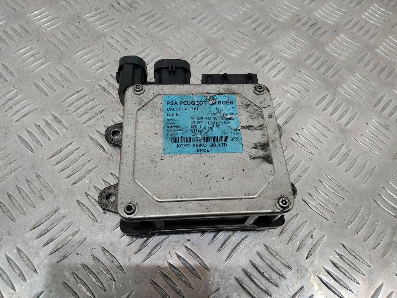 Блок управления электроусилителя руля Citroen C3 1 поколение 2006, 9662993380