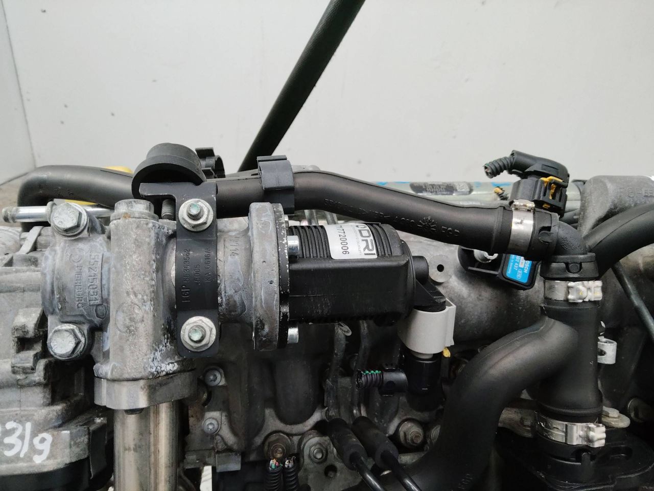 клапан EGR Opel Zafira 2 поколение (B) 2005, 1.9 л., дизель, МКПП