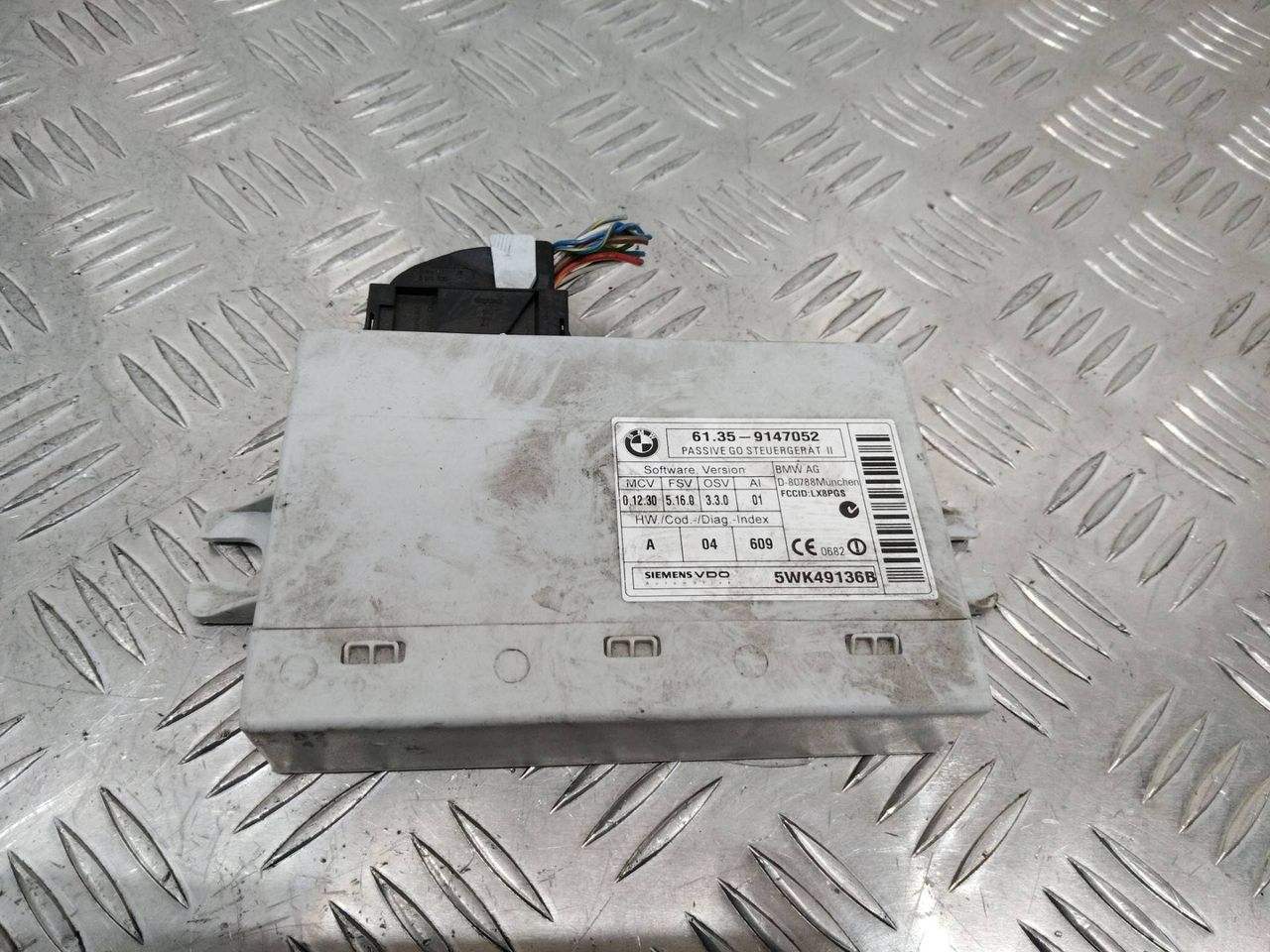 Блок управления бесключевым доступом BMW 3 серия E90/E91/E92/E93 2007, 3.0 л., кабриолет, 61359147052, 9147052