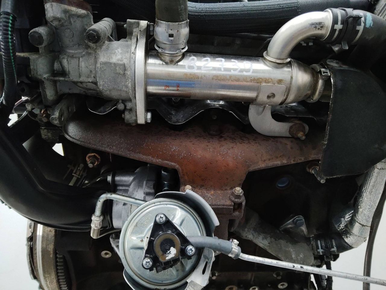 коллектор выпускной Citroen C4 Picasso 1 поколение 2008, 2.0 л., дизель