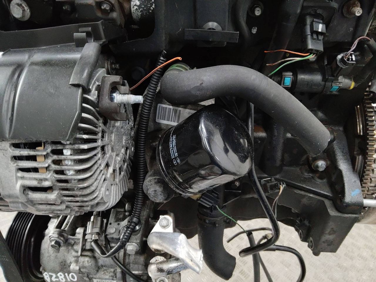 теплообменник масляного фильтра Renault Scenic 3 поколение 2011, 1.5 л., дизель, робот, 779744