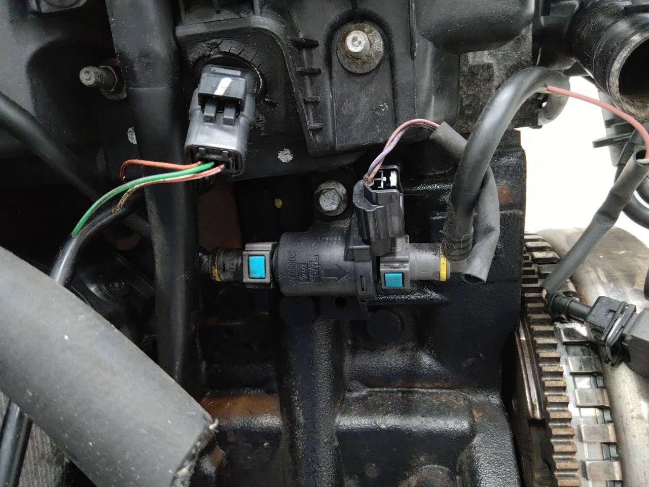 электромагнитный клапан Renault Scenic 3 поколение 2011, 1.5 л., дизель, робот, 208859042R