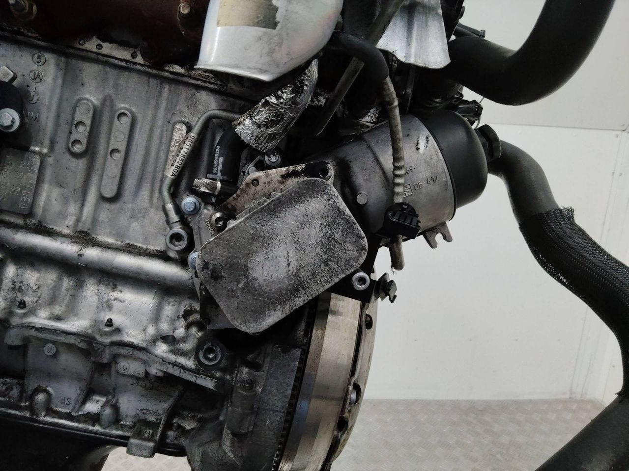 корпус масляного фильтра Peugeot 308 T7 2009, 1.6 л., дизель, МКПП, 9656970080