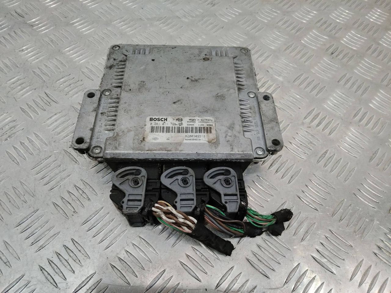 блок управления двигателем Renault Espace 4 поколение 2006, 8200309318, 0281011725