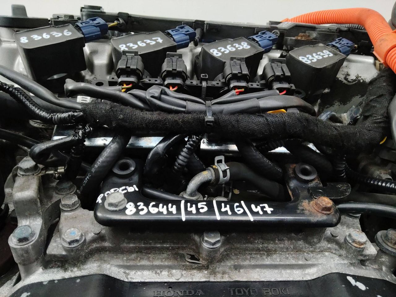 топливная рампа Honda Civic 8 поколение 2006, 1.3 л., бензин, электро, АКПП