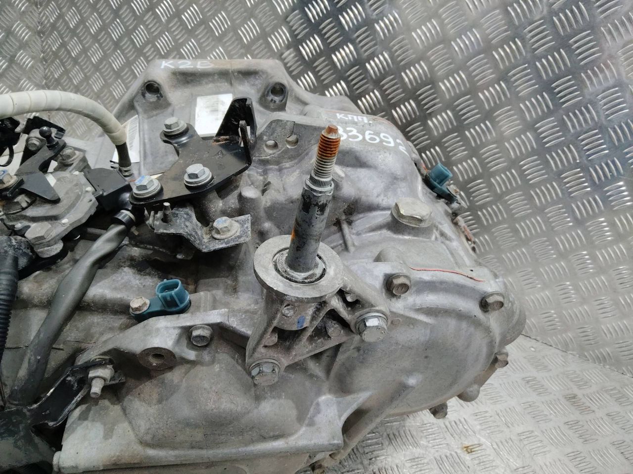 кронштейн КПП Renault Espace 4 поколение 2005, 3.0 л., дизель, АКПП