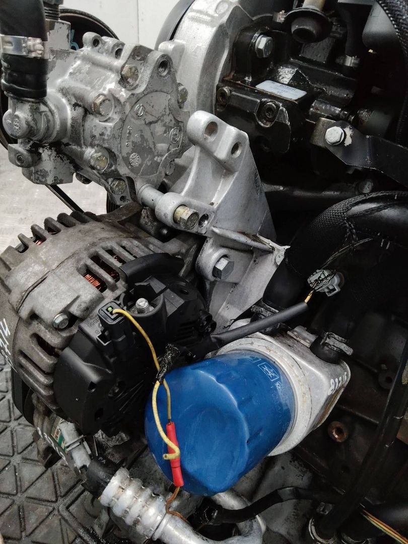 кронштейн генератора Peugeot 807 1 поколение 2002, 2.2 л., дизель, МКПП, 9643834880