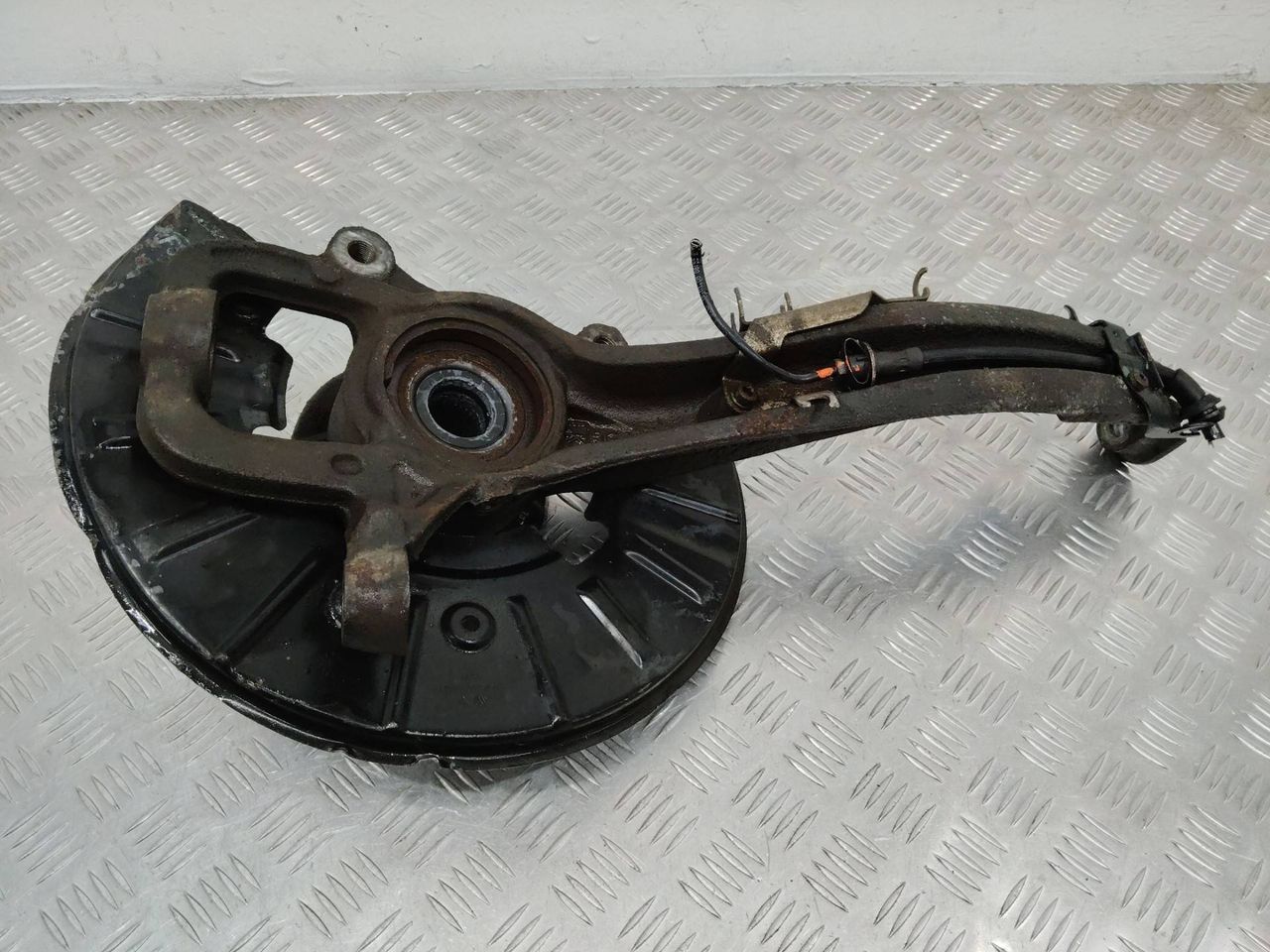 кулак поворотный правый Audi Q7 4L [рестайлинг] 2012, 3.0 л., дизель, АКПП, 7L0407258A