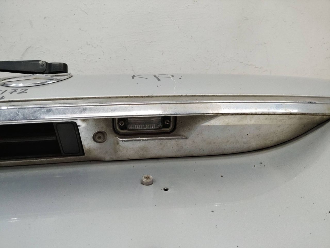 подсветка номера Mercedes-Benz E-Класс W211/S211 [рестайлинг] 2008